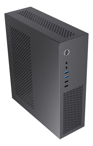 Estojo Para Computador Desktop Pequeno 1u 7.3l Aço Preto