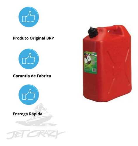 Tanque / Galão De Combustivel Para 20 L - 0776661 Jetcrazy