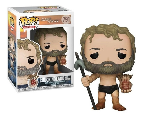 Funko Pop Cast Away - Chuck Noland And Wilson