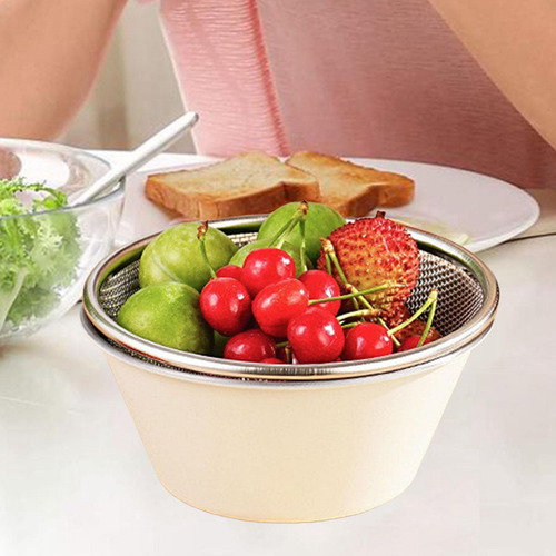 Juego De Cesta Secadora Para Ensalada, Cuenco Mezclador,