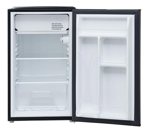 Imagen 4 de 4 de Nevecón frigobar Whirlpool WS4519 negro 95L 120V