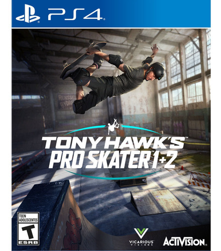 Imagen 1 de 2 de Juego Ps4 Activision Tony Hawk Pro Skater 1 Y 2