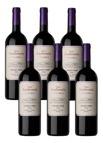 Vino Viña Unica Cabernet Franc Caja 6x750ml