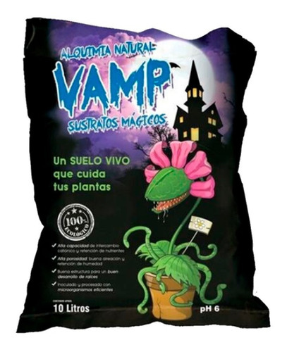 Sustrato Vamp Mágico De 10 Litros Candyclub.