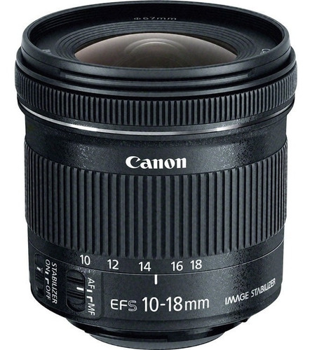 Canon Ef-s 10-18mm F / 4.5-5.6 Is Lente Stm+ Filtro