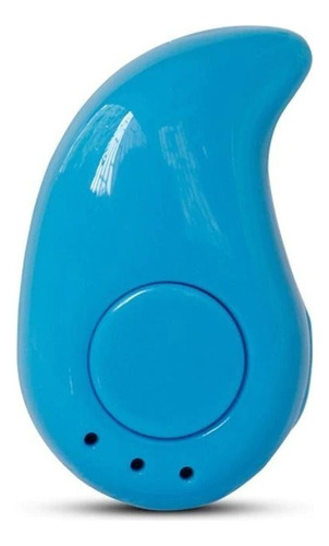 Mini Fone De Ouvido S530 V4.1 Sem Fio Bluetooth Universal Cor Azul