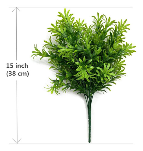 Cattree Plantas Artificiales, Arbustos De Plástico, Flores A