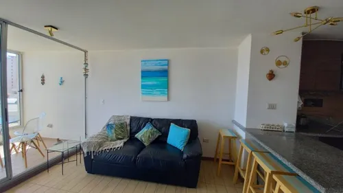 Arriendo Dpto Amoblado Año Corrido Av. Del Mar 2d 1b
