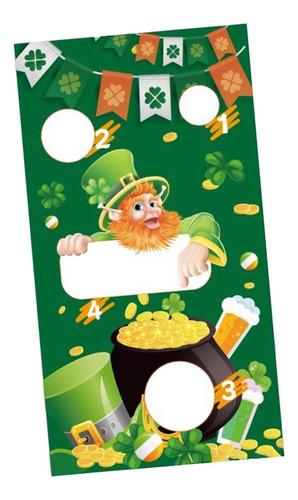 Toss Game Flag Festival Game Banner Banner Sombrero Verde