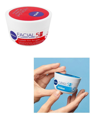 Crema Nivea Facial 5 En 1 (150 Ml)