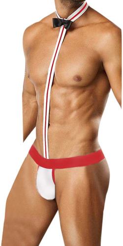 Tanga Tipo Mankini Novedoso For Hombre, Disfraz Casual De C