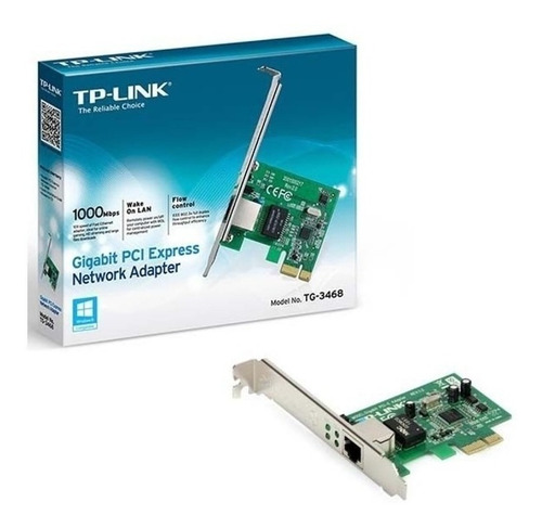 Tp Link Tg-3468 Adaptador De Red Gigabit Pci Express *itech