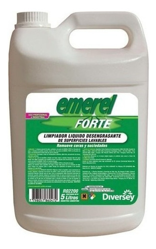 Diversey Bidón  5 L Emerel Forte Limpiador Liquido Desengrasante 