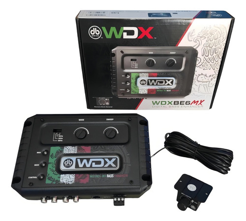 Epicentro Digital Restaurador De Bajos Db Drive Wdxbe-mx 2ch Negro