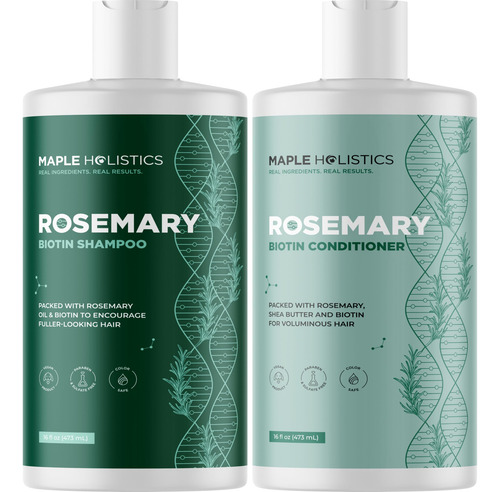 Conjunto De Shampoo E Condicionador Maple Holistics Biotina