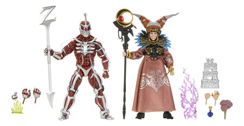 Power Rangers Rita Repulsa E Lord Zedd Lightning Might Pack (Usado)