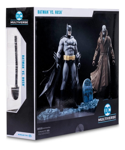 Set Figuras De Acción Batman Vs Hush Dc Multiverse
