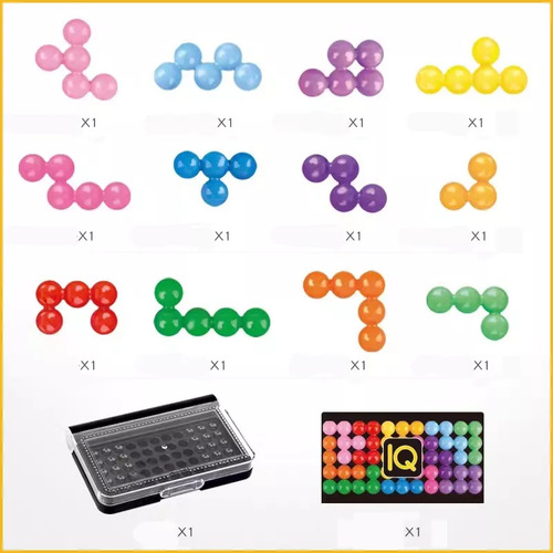 Juego De Mesa Iq-puzzler Pro Smart Games 120 Challenges