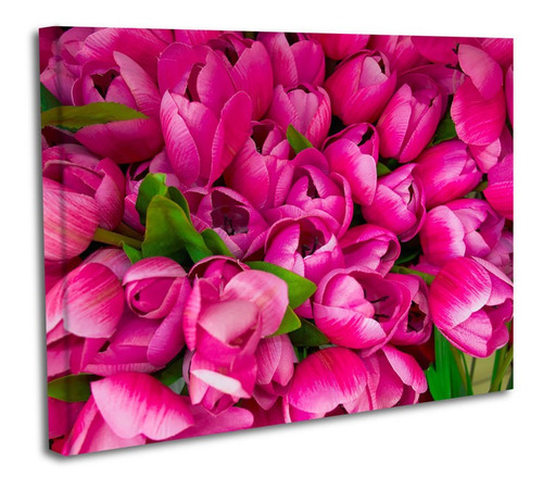 Cuadro Lienzo Canvas 80x120cm Flores Rosas Ramo Fotografia