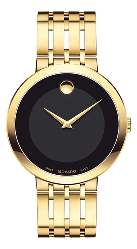 Reloj Movado Esperanza Hombre De Oro Amarillo Con Esfera Con