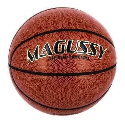 Bola De Basquete Magussy Pro5 Couro Microfibra Mirim