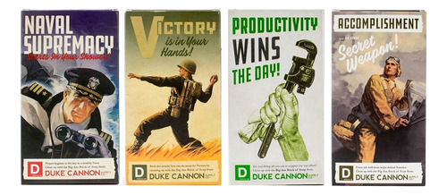 Wwii Soap Collection (naval, Victory, Productivity, Accompli