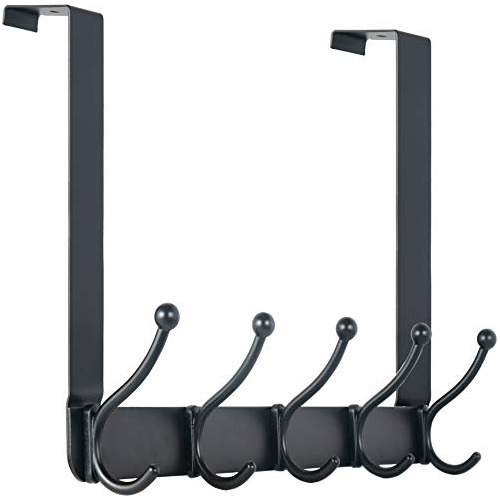  Over The Door Hook Rack Pack Of 2 Assembly Door Coat H...