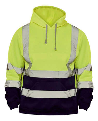 Para Hi Vis Sudadera Con Capucha Para Hombre Streetwear