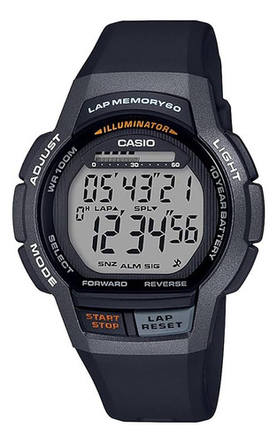 Reloj Casio Para Hombre Ws1000h-1av Con Memoria De 60