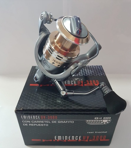 Reel Frontal Flounder Eminence Uv 3000 Pesca Pejerrey