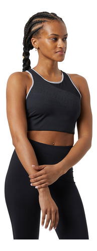 Top New Balance De Dama - Q Speed Bra Top - Wb21288bk