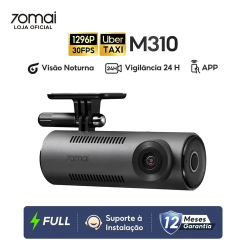 Camera para Carro 70mai M310 Wifi 2k QHD 1296p G-sensor APP Câmer...