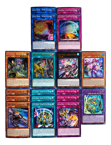 Base Gold Pride Roller Nowhere Chariot Captain Baller Yugioh