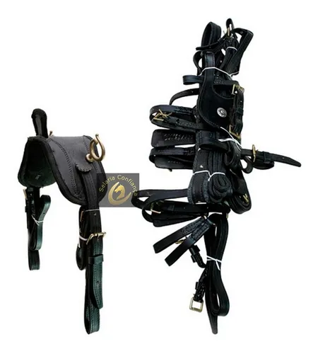 comprar Arreio De Charrete Couro Bufalo Completo Cavalo Especial