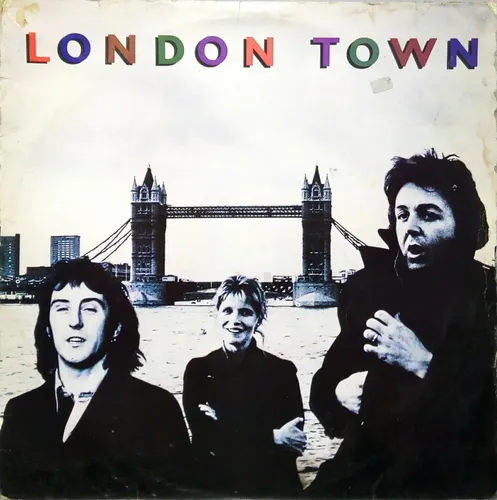 Wings Lp London Town + Encarte | MercadoLivre