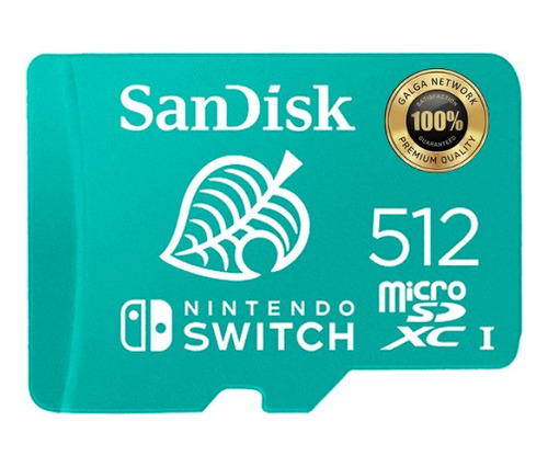 Tarjeta De Memoria Sandisk Sdsqxao-512g-anczn Nintendo 512gb