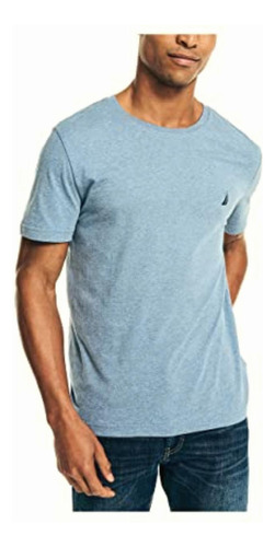 Nautica Playera J-class Para Hombre, Jaspeado (deep Anchor