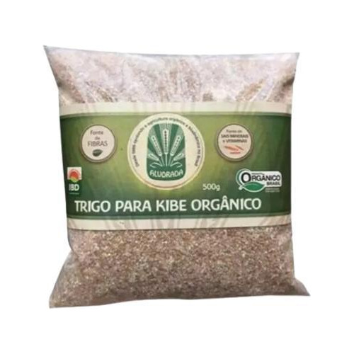 Kit 3x: Trigo Para Kibe Orgânico Alvorada 500g