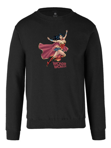 Sudadera Suéter Mujer Y Hombre Wonder Woman Original Open