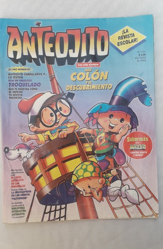 Revista Antigua ** Anteojito ** N° 1701 Tapa Colon Y America (Usado)