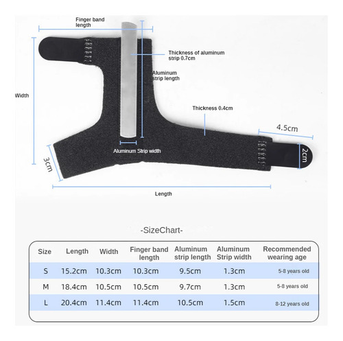Soporte De Férula Para El Pulgar Y Cinturón Para La Artritis