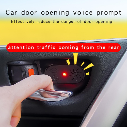 Moxue Alarma De Puerta De Coche Alarma De Alerta De Sensor