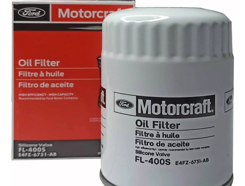 Filtro Aceite Motorcraft Ecosport, Focus, Ford Ka Fiesta