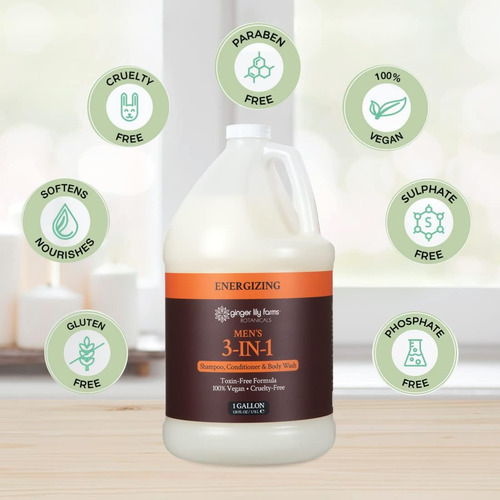 Ginger Lily Farms Botanicals Shampoo, Condicionador E Sabone