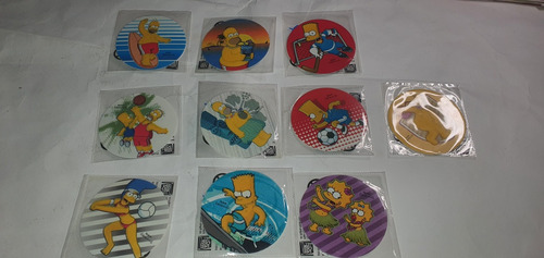 Mega Tazos Flocks Peluche The Simpson Gamesa