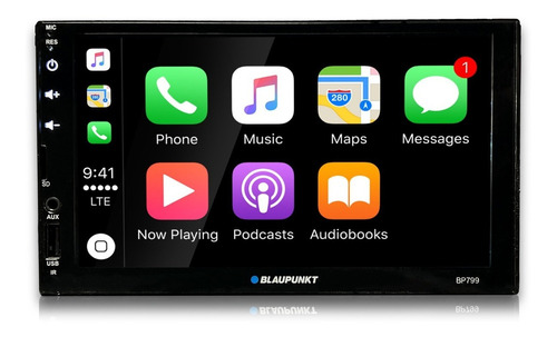 Pantalla Digital Blaupunkt Bp799 Bt Carplay Android Auto