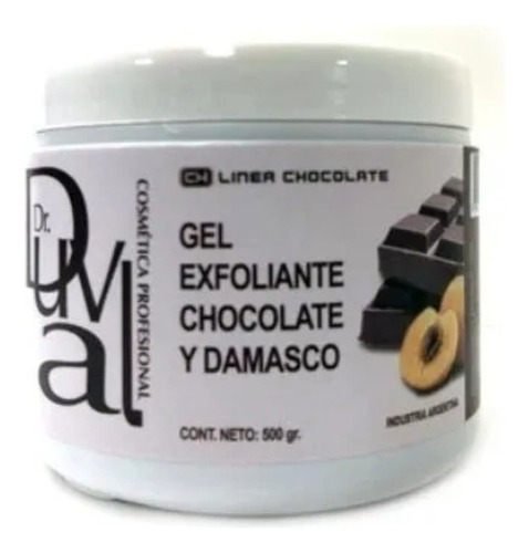 Gel Exfoliante De Chocolate Y Damasco Dr. Duval 500g