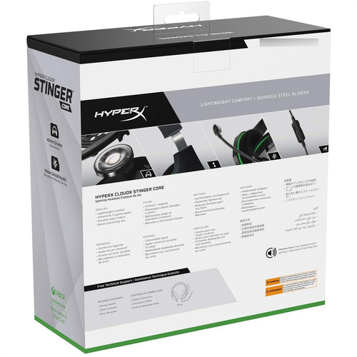 Diadema Gamer Hyperx Cloud Stinger Core Para Xbox / Ps4 / Pc