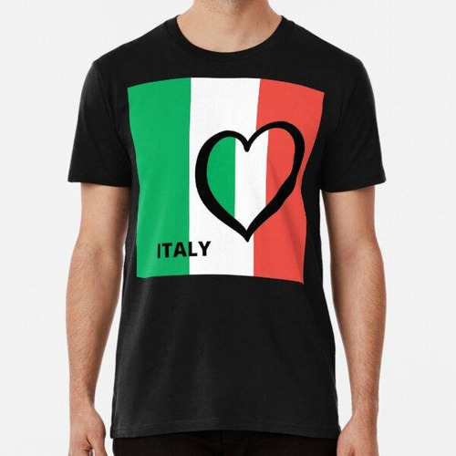 Remera Bandera Italiana. Eurofans Apoya A Italia En El Festi