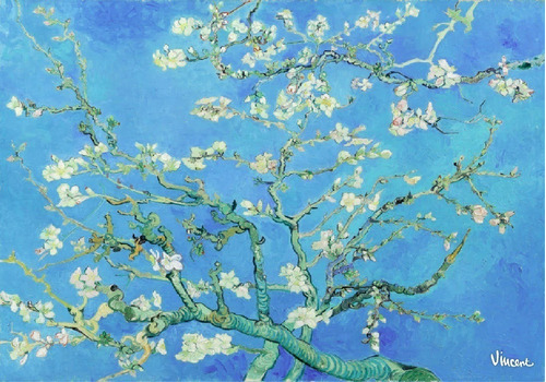 Cuadro Van Gogh - Almendro En Flor 50 X 70 /60x60